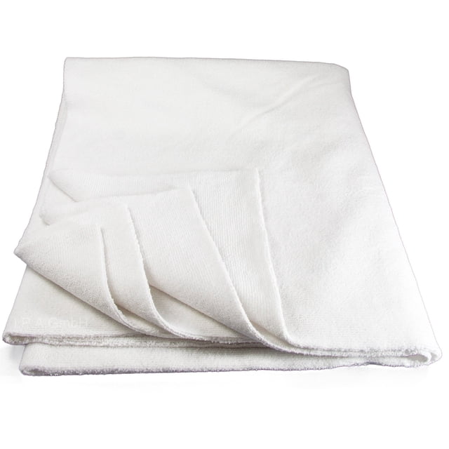 Toalla de microfibra Chemical Guys MIC_807 130 x 76 cm blanca