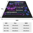 thumbnail image 3 of LHSHID 21th Birthday Gifts for Girls Soft Warm Throw Blanket Lightweight Flannel Fleece Bed Blanket Gift for Girls Boys Men Women Chair Couch, 3 of 7