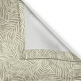 thumbnail image 4 of Ambesonne Tropical Window Valance, Botanical Exotic Leaves, 54" X 12", Pale Sepia and Cream, 4 of 5