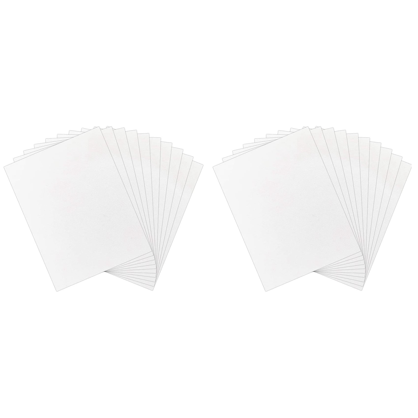 Lot De 20 Feuilles Autocollantes Vinyle A4 Brillant - Imperméable, Imprimable Jet D'encre, Pour Cricut/Silhouette