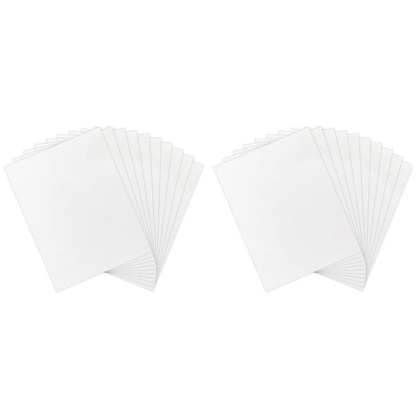 Printable Decal Paper, 30 Pieces Clear Printable Waterslide,for Ink Jet