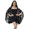 thumbnail image 2 of Moomaya Front Open Printed Shrug Beach Clothes For Kimono Cardigans For Women, 2 of 5