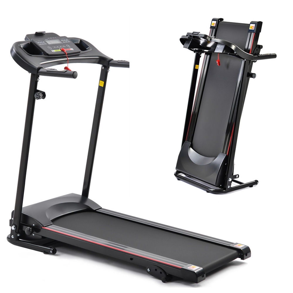 Folding Treadmill 3 Manual Inclines Treadmill Heavy Duty Steel Frame Portable Treadmill with 12