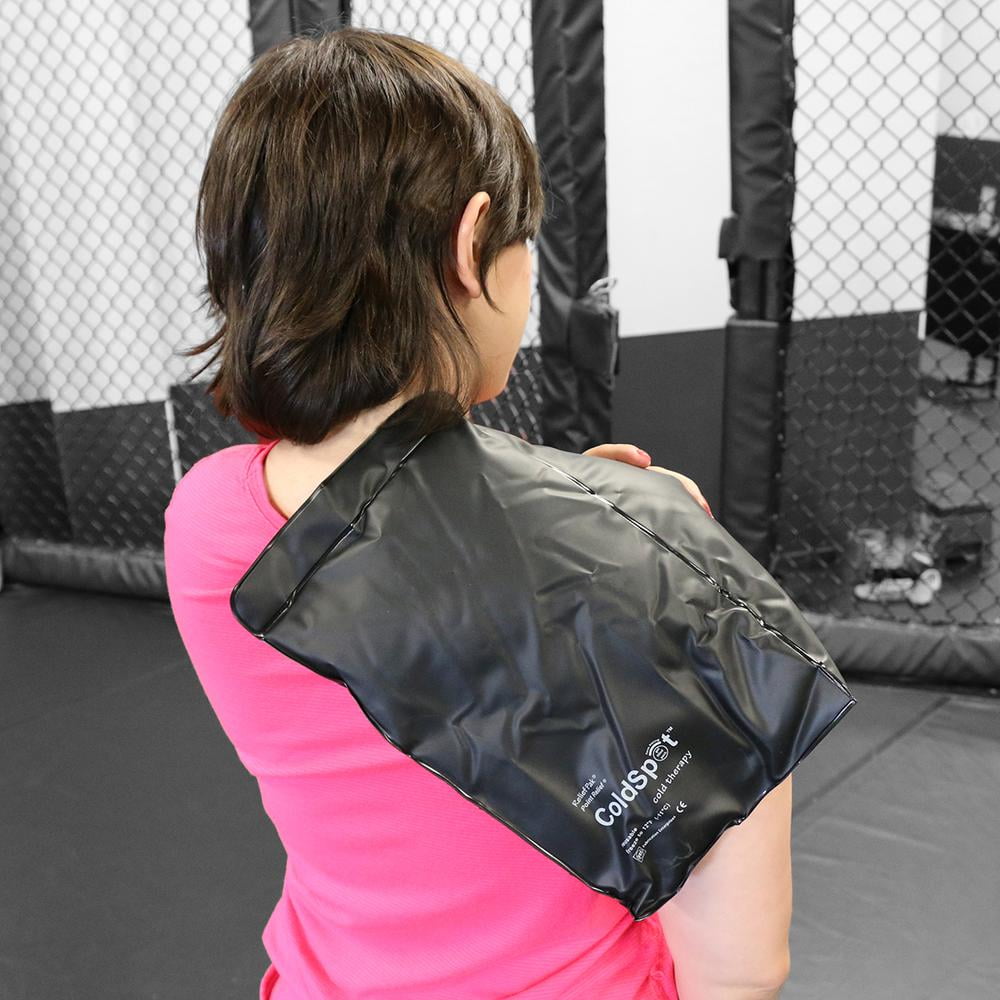 Relief Pak\xc2\xae ColdSpot\xe2\x84\xa2 Black Urethane Pack - standard - 11" x 14" - Case of 12