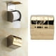 thumbnail image 3 of Portarrollos de Papel Higiénico ANGGREK Acero Inoxidable Dorado Impermeable Dispensador Montado en la Pared, 3 of 8