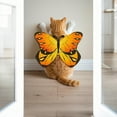 thumbnail image 7 of CHENjy Realistic Butterfly Wings for Cats Adjustable Lightweight Pet Cosplay Costume Halloween Cat Decor 7.87*7.87 in, 7 of 7