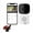 Camera/32G, variant on Window Camera, Wireless Security Camera Indoor Wall & Glass Mount, Smart 2k Window Security Camera, 2.4g&5g WiFi Indoor Camera for Home, with Color Night Vision (Camera/16G)