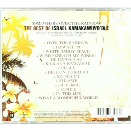 Israel Kamakawiwo'ole - Somewhere Over The Rainbow: The Best Of Israel Kamakawiwo'ole - CD