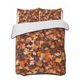 thumbnail image 2 of Quilts Full Size, Maple Leaf Autumn Soft Comforter Bedding Set for Bed, Farmhouse Fall Botanical Leaves Lightweight Quilted Bedspread with Pillow Cover(2 Pieces) for All Season, 78x90 Inch, 2 of 6