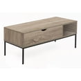 thumbnail image 5 of Contemporary Coffee Table, 42"L, Lift-top, Dark Taupe | Modern Living Standout, 5 of 8