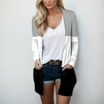 thumbnail image 2 of Vedolay Sweaters for Women Autumn Long Sleeve Loose Sweaters Cardigan Coat 2023 Gray,M, 2 of 4