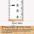 thumbnail image 3 of Baby Growth Height Chart Handing Ruler Wall Decor for Kids, Canvas Removable Height Growth Chart 79" x 7.9" (Black & White), 3 of 9