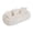 Beige, variant on Floral-Shaped Ultra-Soft Faux Fur Sofa, Large Living Room Loveseat for 2 People with High-Density Shredded Foam, Beige