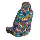 thumbnail image 2 of Fotbe Colorful Carp Streamer Funda para Asiento de Auto con Estampado – Impermeable y Antisudor – Ajuste Universal, Lavable a Máquina, Antideslizante (1 Pieza), 2 of 5