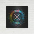 thumbnail image 3 of Luxe Metal Art 'XRP Crypto Giga Coin' by Luxe Portfolio, Metal Wall Art, 36"x36", 3 of 9