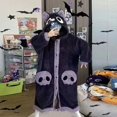 thumbnail image 1 of Pijama de felpa de murciélago de dibujos animados Kawaii para mujer, capa de Anime, disfraz de Halloween, pijamas de invierno para adultos, capa de Manta, Y2k, 1 of 4