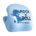 thumbnail image 3 of Almohada de apoyo para el cuello perfecl para silla de oficina dinosaurio azul, 3 of 8