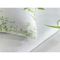 thumbnail image 3 of Ambesonne Green Quilted Coverlet 3 Pcs, Spring Time Butterfly, Queen Size, Lime Green Pale Green, 3 of 4