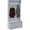 Gray 725, variant on 38 Entryway Hall Tree with Storage Bench, Coat Rack with 4 Hooks and Shoe Storage for Small Entryway, Gray MDF