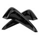 thumbnail image 4 of Embellecedor de cubierta de ventilación lateral Sailing negro para X5 F15 2014-2018 (2) piezas, 4 of 8