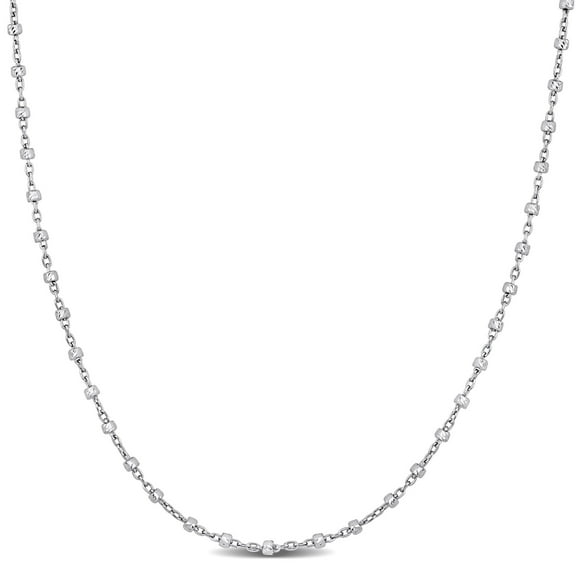 Everly Women's 10k White Gold Necklace