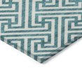 thumbnail image 4 of Addison Rugs Chantille Indoor/Outdoor Transitional Geometric Teal Washable Rectangle Rug, 3' x 5', 4 of 6
