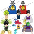 thumbnail image 2 of Figuras de acción de Dragon Ball Z para niños, juguete de ladrillos de anime, Goku, Vegeta, Gamma1, Gamma2, Piccolo, Broli, Gohan, mini muñecas de montaje, regalo para niños, KF6158 qym unisex, 2 of 2