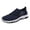 Blue_001, variant on Men's Adjustable Orthopedic Walking Shoes, Breathable Wide Fit Mesh Edema Shoes, Comfortable Supportive Footwear for Swollen Feet and Daily Activities Black 8 (EU-41)