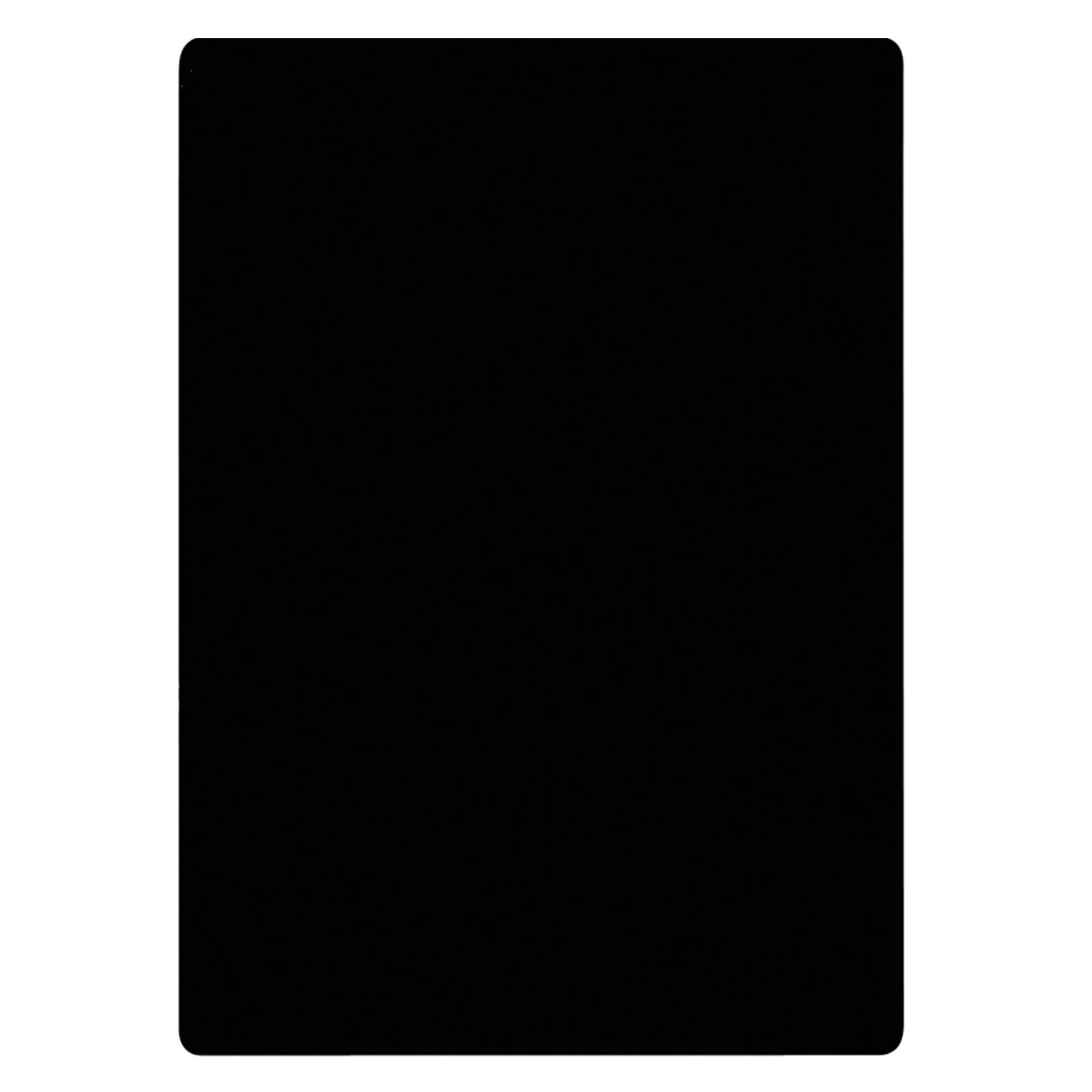 Flipside Products Black Dry Erase Boards, 9" x 12", Pack of 4