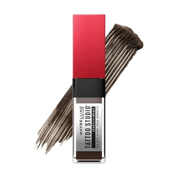 Maybelline Tattoo Studio Brow Styling Gel, 260 Deep Brown