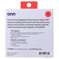 thumbnail image 6 of onn Car Vent Magnetic Universal Phone Mount, 6 of 11