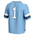 thumbnail image 3 of Youth GameDay Greats #1 Carolina Blue North Carolina Tar Heels Lightweight Collegiate Football Fashion Jersey, 3 of 4