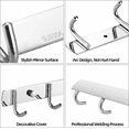 thumbnail image 3 of Percheros Acero Inox 6 Ganchos Pared Gancho 2pcs, 3 of 5