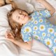 thumbnail image 5 of Balery Daisies Flowers Conjunto de Pijama Infantil de Manga Corta con Estampado – Ropa de Dormir de Algodón Suave-Large, 5 of 6