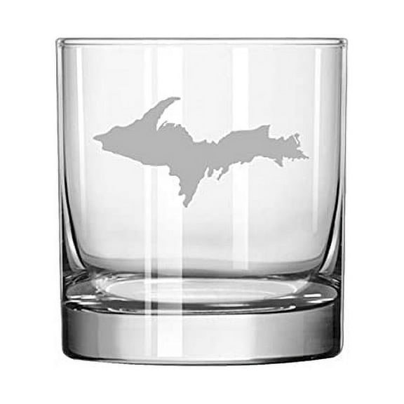 Rocks Whiskey Old Fashioned Glass Upper Peninsula Michigan