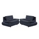 thumbnail image 1 of Sala Bali 2 Piezas (Love Seat, Love Seat) Azul Acero, 1 of 8
