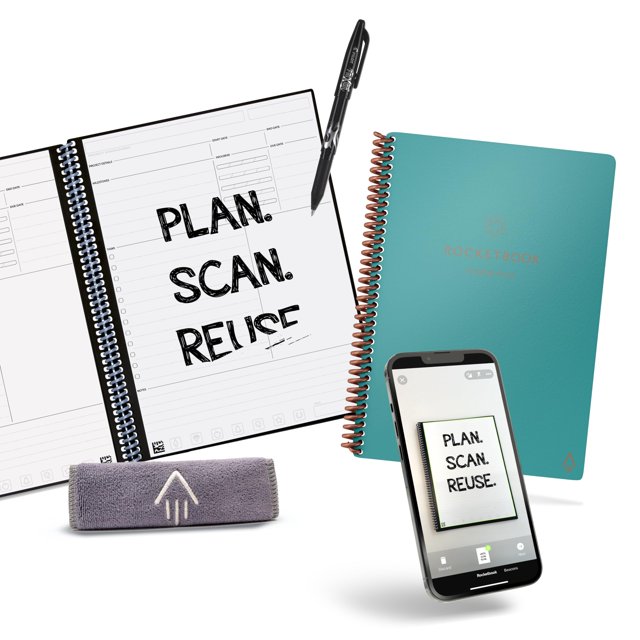 Cuaderno Inteligente Reutilizable Rocketbook Fusion Plus Tamaño Carta