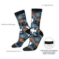 thumbnail image 4 of Vsdgher Halloween Crew Socks for Men & Women, Breathable Casual Athletic Ankle Socks, 4 of 6