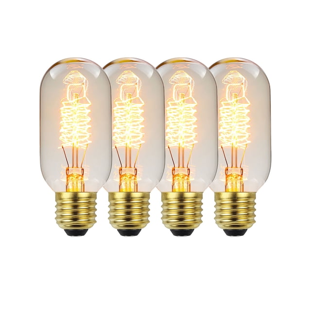 Bombilla De Luz E27 Retro E27, Bombilla De Tornillo, Bombilla De Lámpara Vintage, Bombilla De Iluminación Cálida, Lámpara De Ahorro De Energía, Globo Para Iluminación Del Hogar Y Dormitorio Inevent HA026585-01