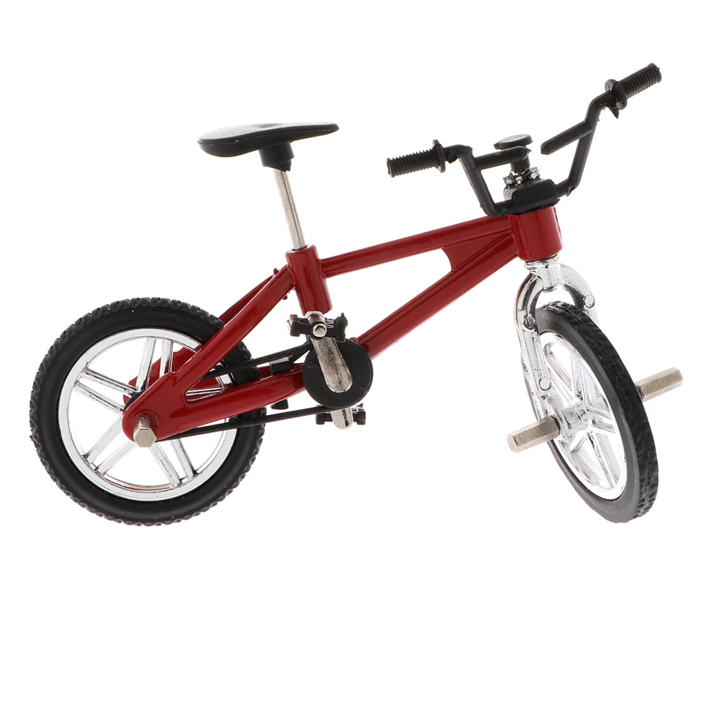 4 Sätze 1:24 Mini Alloy BMX Fahrrad Finger Bike Modell Diecast Vehicle Toys 