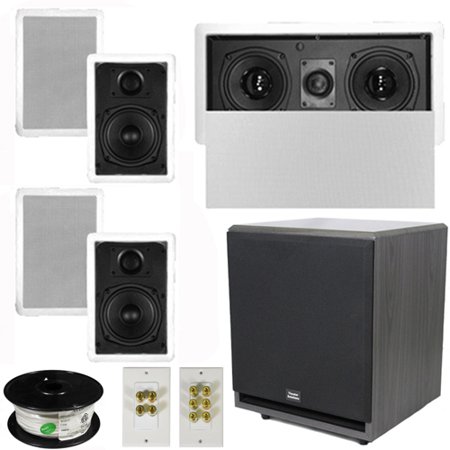 UPC 849155000004 product image for Theater Solutions 5.1 Home Audio Speakers 4 Speakers, 1 Center, 12