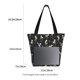 thumbnail image 3 of Fotbe Playing Music Skeletons Bolsa de Playa con Estampado, Bolsa de Hombro, Bolsa de Mano Espaciosa, Bolsa de Viaje Ligera, Bolsa de Compras Versátil, 3 of 6