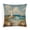 Pattern-1, variant on 16"x16" Cushion Case Seaside Seacoast Beachy Waves Decorative Throw Pillow Covers Ocean Waves Coastline Nautical Outdoor Pillows Pillows for Couch Sofa Patio Furniture Home Decor