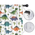 thumbnail image 4 of Blackout Kids Curtains,Dinosaur and Cactus Pattern Childrens Insulated Curtains Set Of 2,Bedroom Essentials,Toddler Room Decor 42"x63", 4 of 5