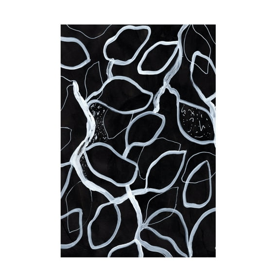 Canvas Wall Art - Pictufy Studio 'Tangled' Wall Art for Living Room, Bedroom, or Office Décor by Trademark Fine Art - 12 x 19 Inches