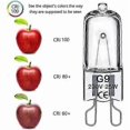 thumbnail image 3 of G9 halogen lamps 60W, 230V, 10 Pack 60W, 3 of 5