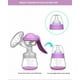 thumbnail image 3 of Extractor de leche manual: extractor de leche manual de silicona con succión ajustable para lactancia materna, pequeño y portátil, extractor de leche materna, bombas y accesorios para alimen, 3 of 5
