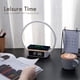 thumbnail image 5 of Lámpara de noche, lámpara de mesa táctil con cargador inalámbrico, lámpara de mesita de noche con reloj, luz de despertador, luz nocturna LED de 3 niveles de brillo para dormitorio, sala de, 5 of 5