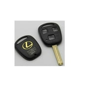 VLS 3 Button Lexus Remote Head Key Shell, Short Blade, Automotive Keys & Remotes, Set of 2