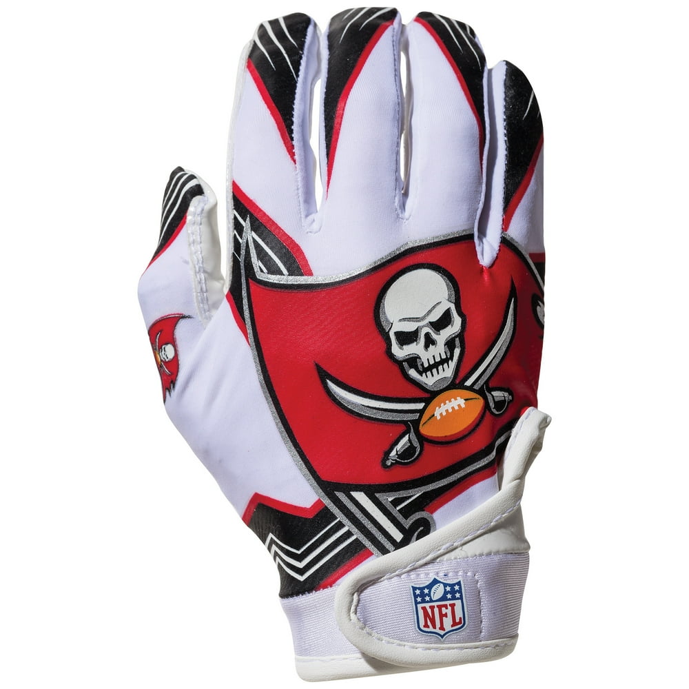 Franklin Sports NFL Tampa Bay Buccaneers Youth Football Receiver Gloves